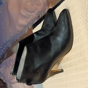 Daniblack Elegant Black Heeled Boots